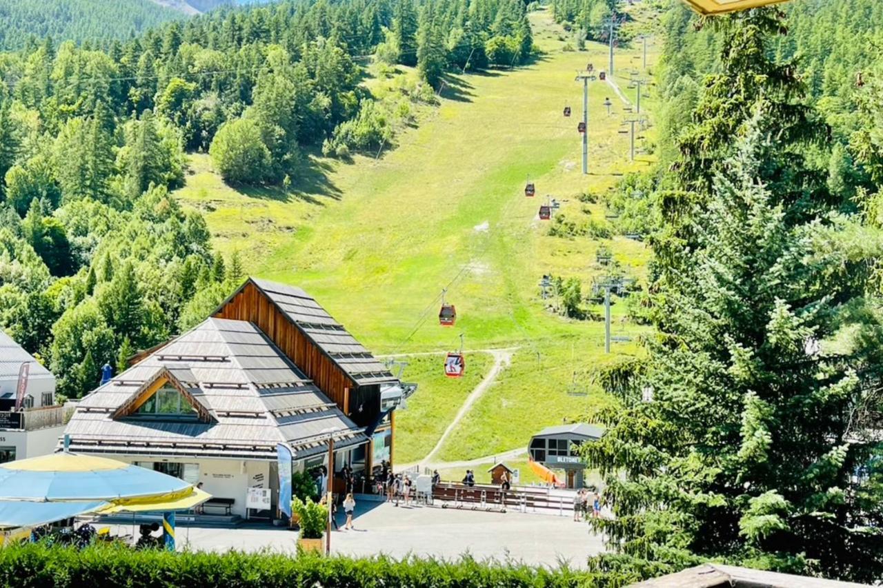 Serre-Chevalierstudio Terrace Next To Ski Slopes Сен-Шаффре Екстер'єр фото