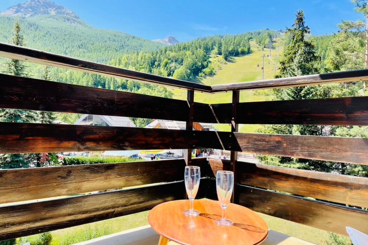 Serre-Chevalierstudio Terrace Next To Ski Slopes Сен-Шаффре Екстер'єр фото